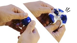 Comment faire des boules craquantes ASMR  Clay cracking [upl. by Kaia]