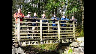 Sefton Road Ramblers B Group on Wray Castle Ramble 18 10 23 [upl. by Naahs416]