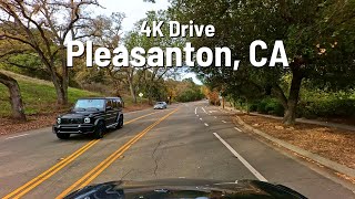 CALIFORNIA Pleasanton 🚗 Drive 🇺🇸 4K [upl. by Nauqet]