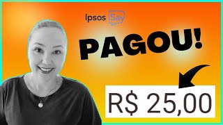 SITE IPSOS ISAY REVIEW COMPLETO  PROVA DE PAGAMENTO [upl. by Ecnerat633]