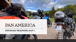 PAN AMERICA Offroad Training Day 1 [upl. by Nylynnej]