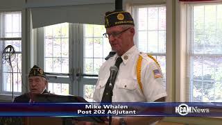 American Legion Post 202 hosts 2021 Veterans Day Ceremony [upl. by Cart350]