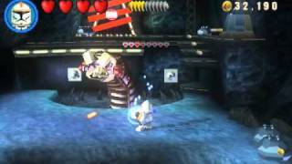 Lego StarWars III The Clone Wars 3DS gameplay [upl. by Ronal657]