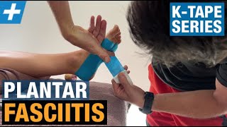 How to use KTape for Plantar Fasciitis [upl. by Sillek]