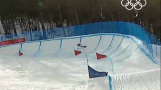 Snowboard  Womens Snowboard Cross  Turin 2006 Winter Olympic Games [upl. by Cassondra911]