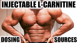 INJECTABLE LCARNITINE DOSING AND SOURCES [upl. by Cassi105]