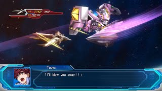 Super Robot Taisen OG The Moon Dwellers Coustwell Brachium Touya All Attacks [upl. by Nosmas182]