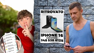 FINGO DI TROVARE UN IPHONE 16 PER VEDERE QUANTI TRUFFATORI CI SONO [upl. by Aisaim]