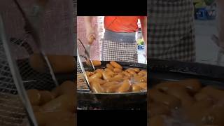 These are some sausages food howtomakepotatocheeseballs cooking [upl. by Aretina]