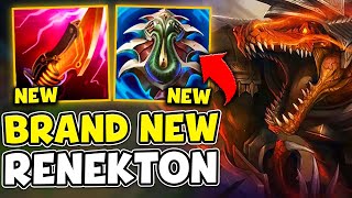 RENEKTON IS A LEGIT MENACE IN SEASON 14 THE NEW ASSASSIN ITEMS ARE CRACKED [upl. by Notnek]