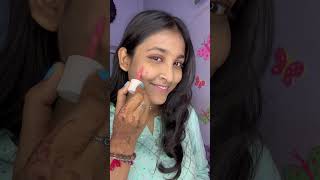 Tried radha ji look and makeup janmashtami fashion shorts makeup [upl. by Larimore]