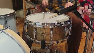 SOLD Snares  Gretsch 55x14 USA Custom Keith Carlock Signature Snare Drum [upl. by Ateloiv93]