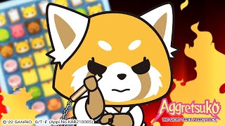 Selfdefense Retsuko  Aggretsuko Puzzle Game skill usage video  Season 4 [upl. by Imehon]