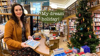 BATH BOOK SHOPPING VLOG Beautiful Bookshop Tour of Bath  My Book Haul 🎄 📚 [upl. by Areval]