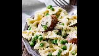 Pasta recipe with Sausage 😋 yummy 😋 shorts [upl. by Neelhtac692]