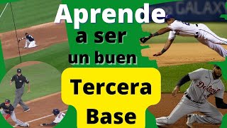 🔥 Beisbol  Tercera Base  Qué hace y qué debe aprender video 1 [upl. by Tnelc]