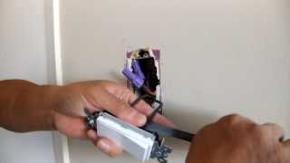 DIY  Switching a switch electrical device update on Aluminium wiring [upl. by Gudren250]