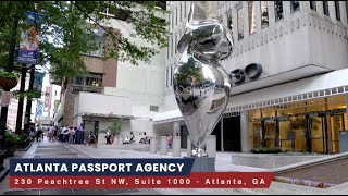 Atlanta Passport Agency  HOW TO GET PASSPORT FAST  Expedite Passport Atlanta Passport Travel [upl. by Haya]