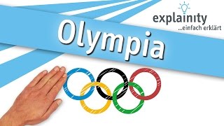 Die Geschichte der Olympischen Spiele einfach erklärt explainity® Erklärvideo [upl. by Sidman]