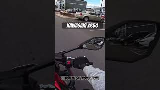 Daily rider Kawasaki z650 moto vlog around town vlog motorcycle motovlog kawasaki z650 [upl. by Laemsi679]