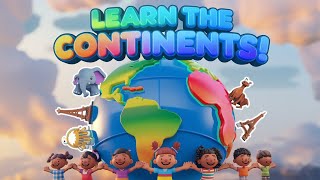 Learn the Continents  Fun Geography Song for Kids [upl. by Demmer570]