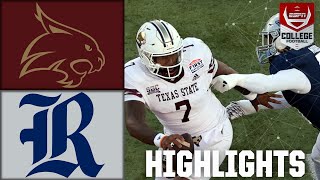 First Responder Bowl Texas State Bobcats vs Rice Owls  Full Game Highlights [upl. by Bywaters526]