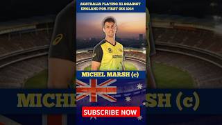 AUS vs ENG  1st Odi Playing 11 AUSTRALIA VS ENGLAND 2024  PREDICT XI [upl. by Enuj]