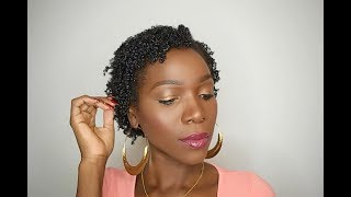 Shingling Natural 4C Hair  Curl Defining Technique [upl. by Ide409]