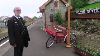 WEST SOMERSET RAILWAY DIESEL GALA 10 JUNE 2023 AT WATCHET STATION [upl. by Nnyrat861]