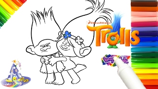 Rotulador Mágico de Trolls la pelicula Marcador Mágico de Trolls de Imagine Ink [upl. by Eibloc]