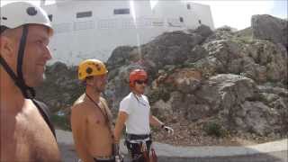 Via Ferrata Comares Spain Sept 2013 [upl. by Ogeid559]