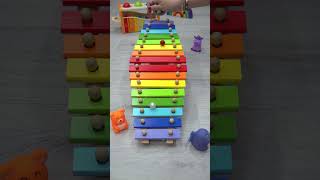 Satisfying Colored Balls 🌈 Xylophone 🎵 Marble run satisfying xylophone marblerun [upl. by Tengdin]