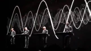 Kraftwerk  Ätherwellen  Radioaktivität Airwaves  Radioactivity live Leipzig 20151207 1080p60 [upl. by Fanchan]