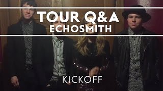 Echosmith  2015 Tour QampA  Kickoff EXTRAS [upl. by Dory]