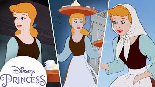 Cinderellas Morning Routine  Kids Cartoon  Disney Princess [upl. by Winslow806]