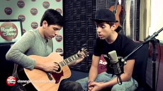 Matt Hunter  quotMi Señoritaquot acústico en Radio Disney [upl. by Ytisahcal487]