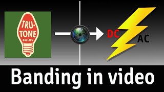 TruTone Led Lights Camera Banding Effect AC VS DC Low Shutter Speed VS Higher Shutter Speed [upl. by Nitaj]