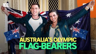 Meet Australias Olympic Flag Bearers [upl. by Aleras]