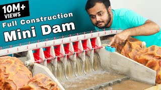 How Dam Model Construct Mini Dam Modelling [upl. by Deedahs196]