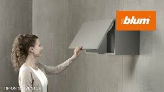 TIPON for AVENTOS Mechanical opening support system for lift systems  Blum [upl. by Elleahcim783]