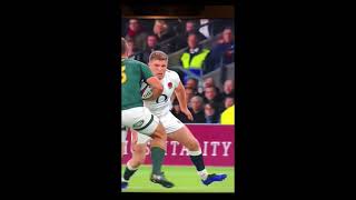 Owen Farrell illegal tackle on Andre Esterhuizen [upl. by Enialb263]