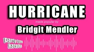 Bridgit Mendler  Hurricane Karaoke Version [upl. by Darius]