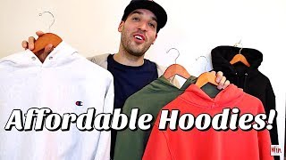 TOP 5 AFFORDABLE HOODIES FOR THE FALL [upl. by Adamina]