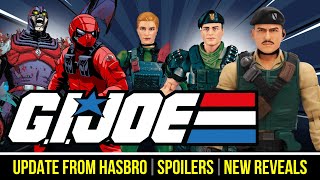 GIJOE Classified Update from Hasbro Team  New Reveals  HasLab Tiers  Rumors  SDCC  Vehicles [upl. by Notgnirrab341]