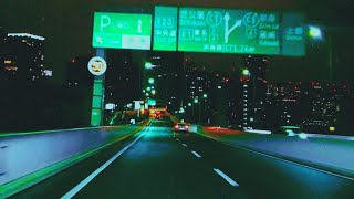 tokyo night drive  lofi hiphop  chill  beats to sleeprelaxstudy to ✨ [upl. by Pepe]