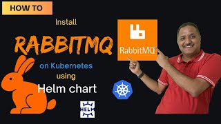 How to install RabbitMQ on Kubernetes using Helm [upl. by Elamef]