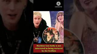 Machine Gun Kelly Refuses To Say Mean Things About Taylor Swift  shorts machinegunkelly ytshorts [upl. by Arymas]