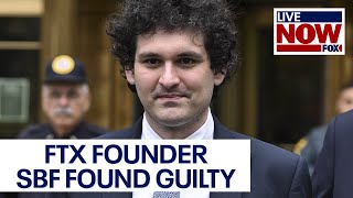 FTX founder SamBankman Fried found guilty of fraud conspiracy  LiveNOW from FOX [upl. by Alemat151]