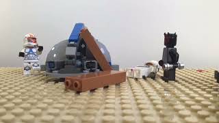 Speeder bike chase Lego Star Wars stopmotion [upl. by Merla]