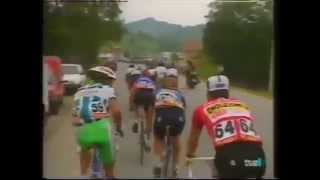 Vuelta a España 1994  16 Lagos de Covadonga Jalabert [upl. by Eimme]